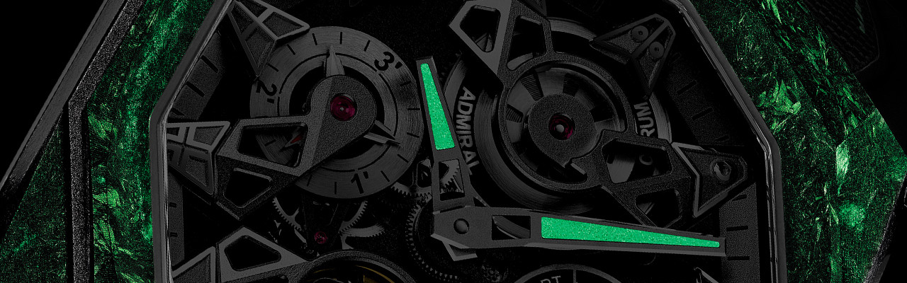 崑崙錶CORUM海軍上將系列Admiral 45 Openworked全新超輕量腕錶