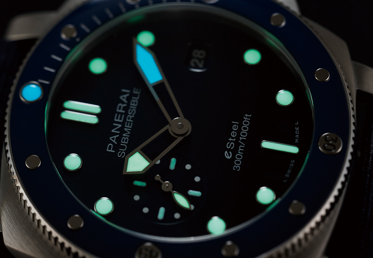 沛納海PANERAI Submersible QuarantaQuattro eSteelVerde Smeraldo PAM01289