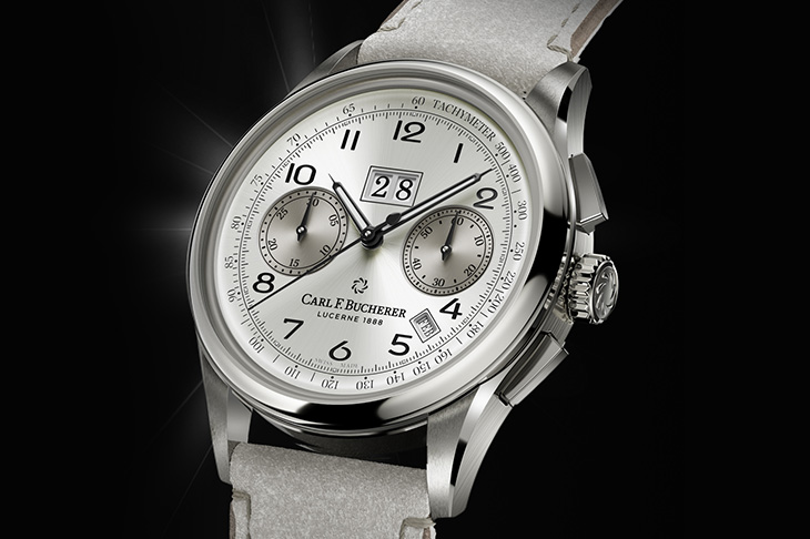 CARL F. BUCHERER 年曆雙盤計時碼錶：現代簡約美學，傳承時光的限量典藏