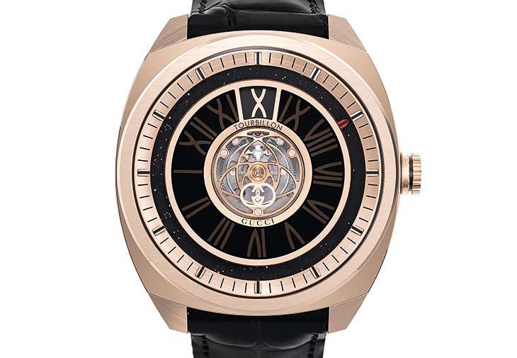 GUCCI Interlocking跳時陀飛輪