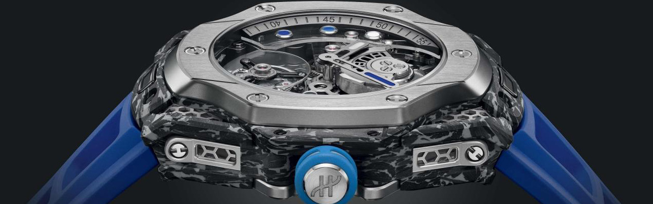 HUBLOT宇舶Big Bang Samuel Ross陀飛輪碳纖維腕錶