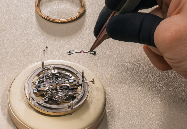 GP芝柏表GIRARD-PERREGAUX三飛橋三問報時陀飛輪腕錶