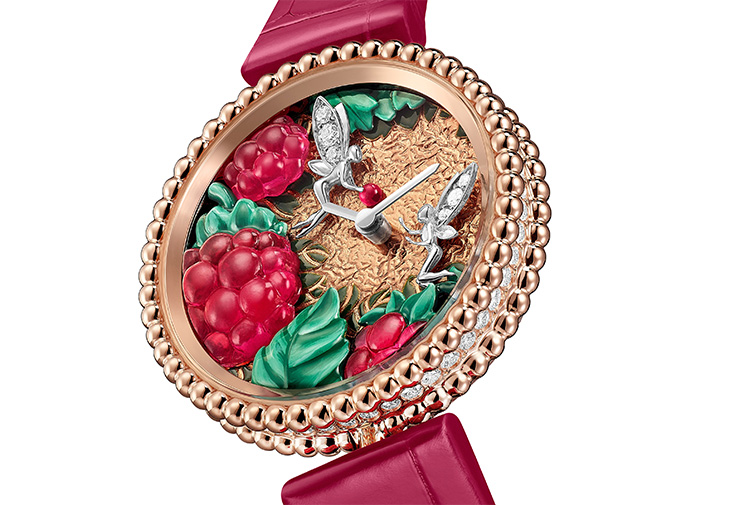VAN CLEEF & ARPELS梵克雅寶Perlée Extraordinaire Fruits Enchantés Framboise
