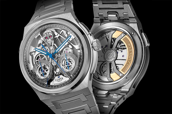 科幻靈感下的追針計時 CZAPEK Antarctique Rattrapante “R.U.R.”追針計時腕錶