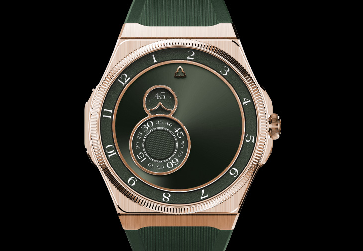 TRILOBE Trente-Deux Sunray Green Rose Gold