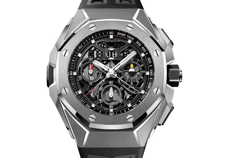 AP 愛彼Royal Oak Concept皇家橡樹概念系列雙追針GMT大日期計時碼錶