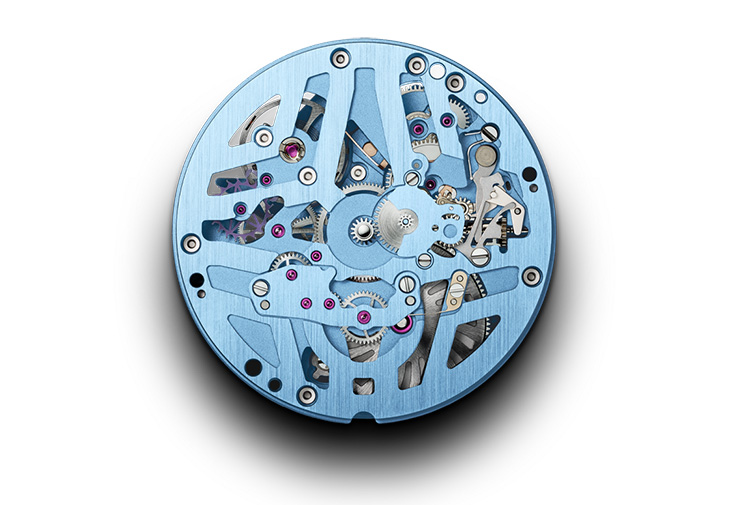 ZENITH真力時Defy Skyline Skeleton White Surfer Ceramic「白色衝浪者」陶瓷鏤空腕錶