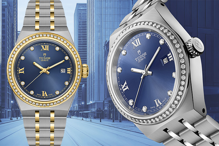 獨特的藍色錶面 帝舵表兩款Tudor Royal系列特別版腕錶