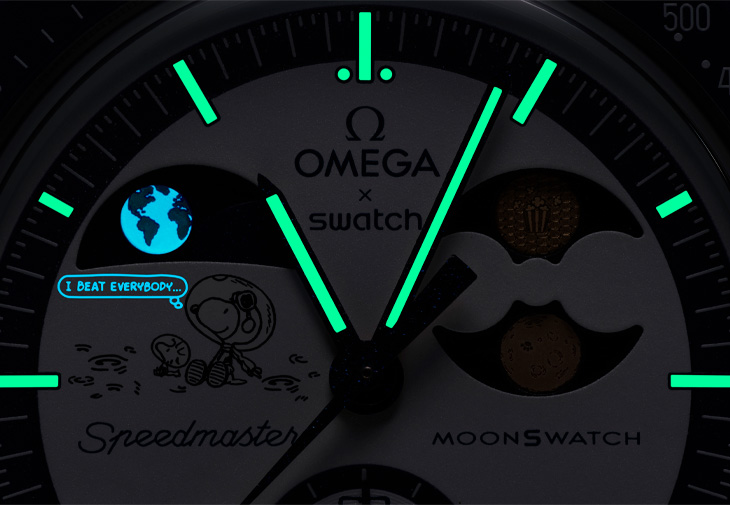 Swatch Mission To Earthphase – Moonshine Gold 腕錶