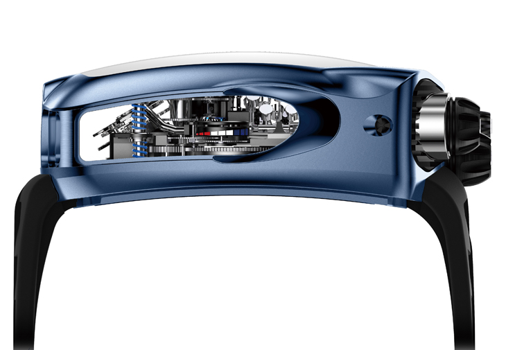 JACOB & CO. Bugatti Chiron Blue Titanium