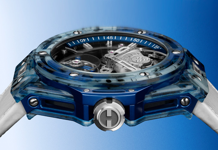 HUBLOT宇舶Big Bang陀飛輪喬科維奇GOAT藍色硬地款