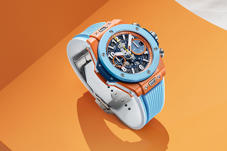HUBLOT宇舶Big Bang Unico Summer雙彩陶瓷限量腕錶
