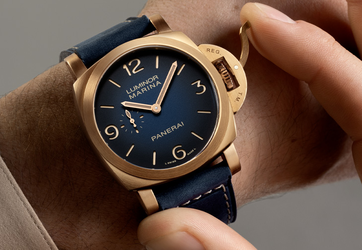 PANERAI沛納海Luminor Marina系列青銅腕錶PAM01678