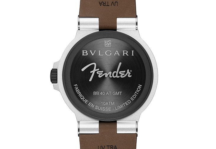 BVLGARI寶格麗Bvlgari Aluminium Gmt X Fender®限量版腕錶