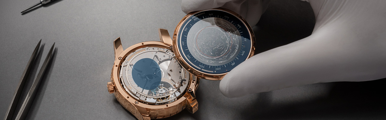 VACHERON CONSTANTIN江詩丹頓Les Cabinotiers閣樓工匠Celestia Astronomical天體超卓複雜腕錶