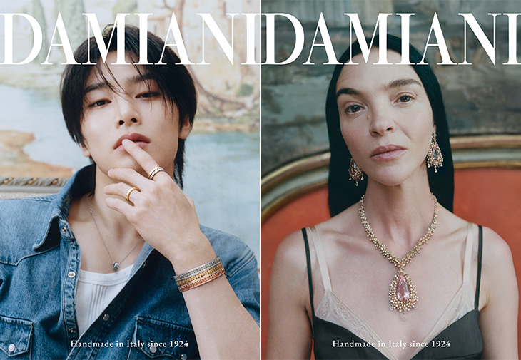 戴美安妮DAMIAN品牌大使STRAY KIDS I.N 義大利傳奇超模Mariacarla Boscono