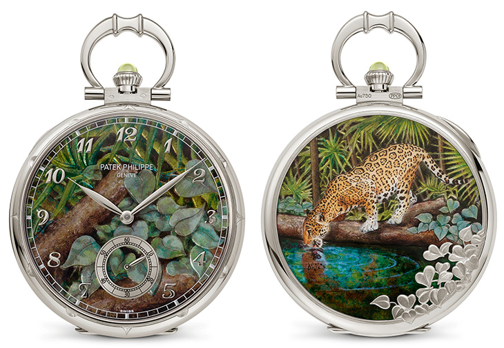 百達翡麗PATEK PHILIPPE珍稀工藝展 雨林中的美洲豹