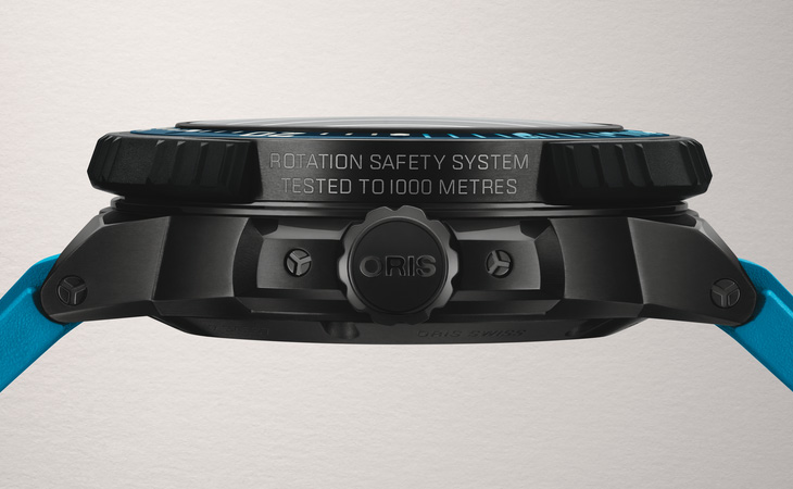 ORIS豪利時AquisPro 1000m日期腕錶