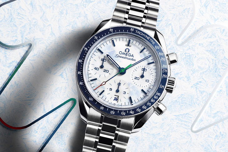 冬季帕運倒數百日／ OMEGA 超霸38 mm Milano Cortina 2026限定腕錶