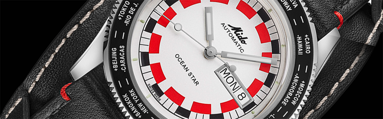 MIDO美度表Ocean Star Worldtimer多時區潛水腕錶