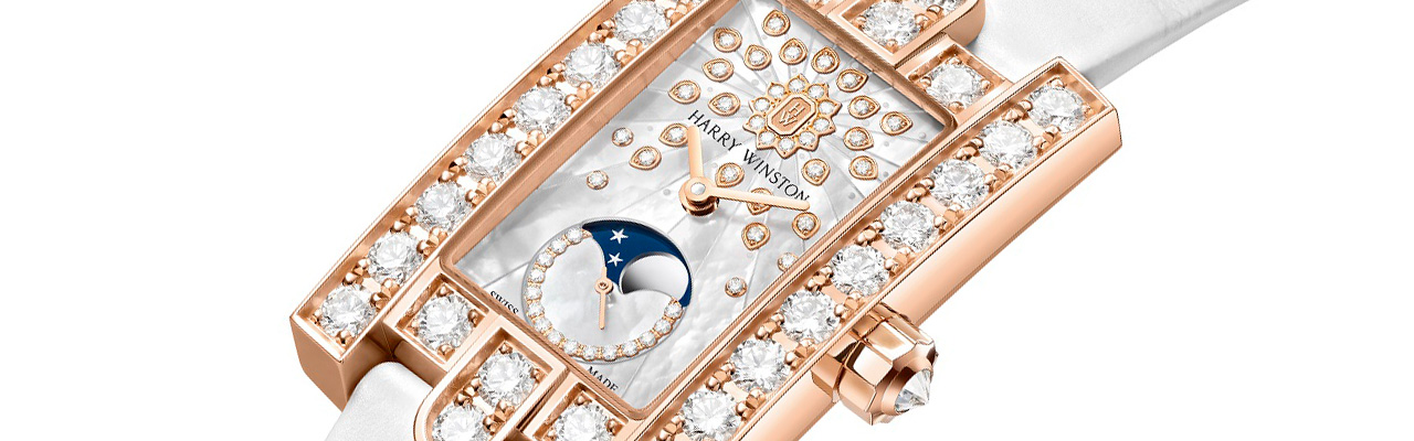 海瑞溫斯頓 HARRY WINSTON第五大道 Avenue 月相系列腕錶