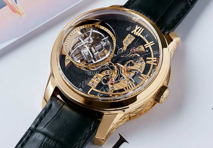 江詩丹頓VACHERON CONSTANTIN Les Cabinotiers閣樓工匠渾天儀式陀飛輪Tribute to Art Deco style腕錶