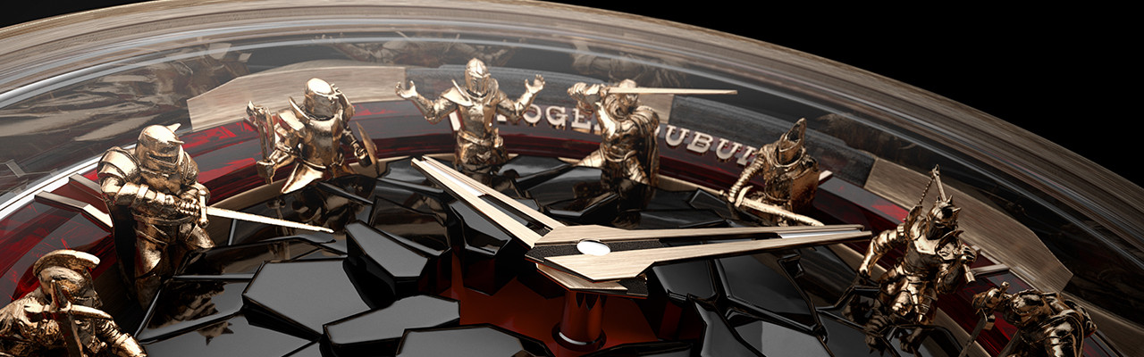 羅杰杜彼ROGER DUBUIS王者系列圓桌騎士超級腕錶