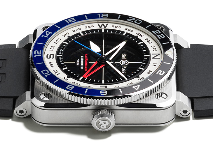 BELL & ROSS柏萊士BR-03 GMT Compass