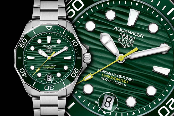 泰格豪雅TAG HEUER Aquaracer Professional 300日期腕錶