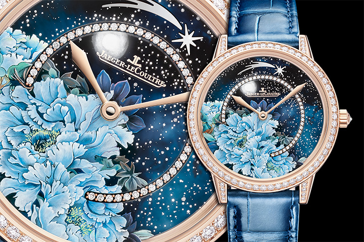 月下牡丹與動態流星之美／積家Rendez-Vous Shooting Star流星腕錶