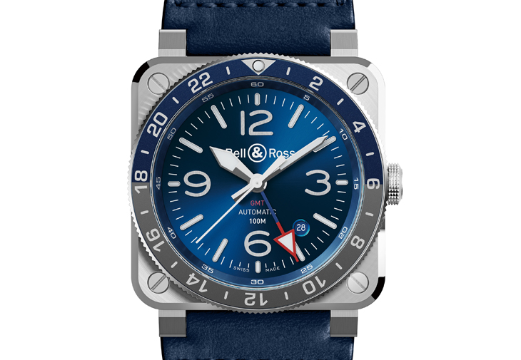 柏萊士BELL & ROSS BR 03-93 GMT Blue