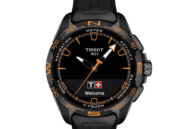 天梭表T-Touch系列太陽能智慧腕錶