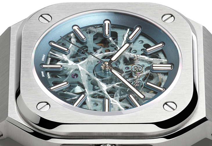 BELL & ROSS柏萊士BR-05 Skeleton Arctic Blue
