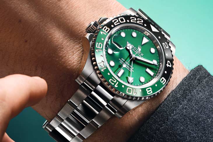 錶圈、面盤都用綠陶瓷 ROLEX GMT Master II 126729VTNR 陶瓷運動錶特集之二