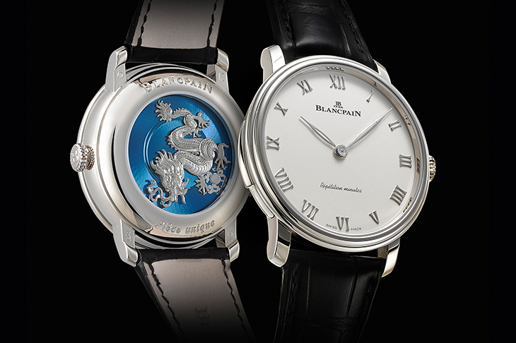 三問動偶喜迎甲辰龍年 寶珀BLANCPAIN Villeret「龍」三問報時腕錶