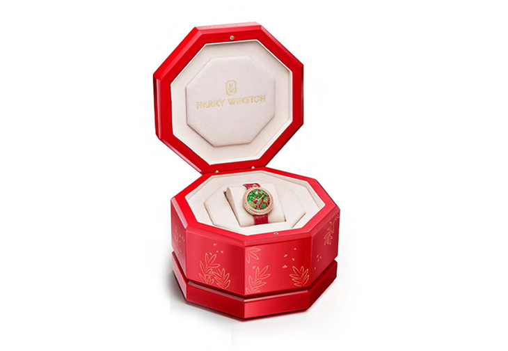 Harry Winston海瑞溫斯頓Moments系列2025蛇年限定腕錶