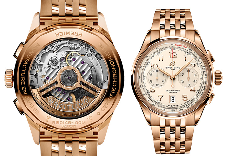 百年靈BREITLING Premier B01 Chronograph 42計時腕錶