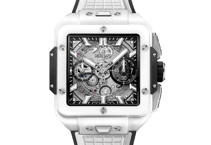 宇舶HUBLOT Square bang Unico陶瓷計時碼錶