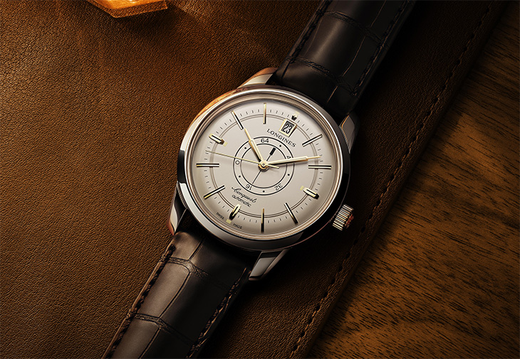 LONGINES浪琴表Conquest Heritage中央動力儲存指示腕錶