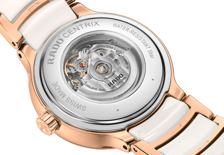 RADO雷達表Centrix 晶萃系列高科技陶瓷鑽錶