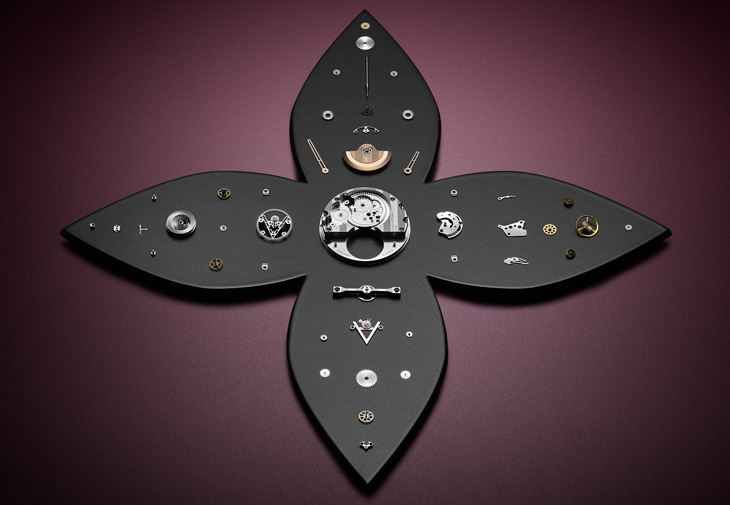 路易威登LOUIS VUITTON Tambour Moon Flying Tourbillon Kaleidoscope