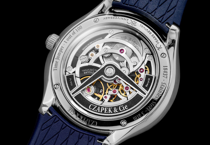 CZAPEK & CIE半獵式Time Jumper限量腕錶