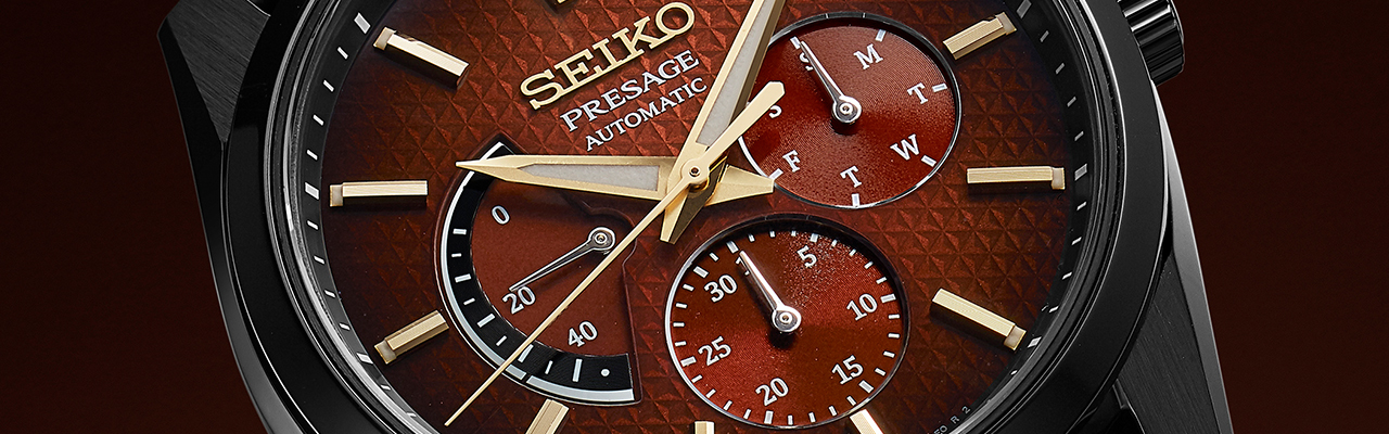 精工Presage新銳系列歌舞伎限量錶