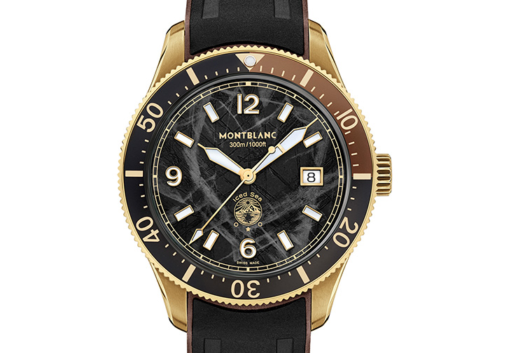 MONTBLANC萬寶龍Iced Sea系列自動腕錶古銅款