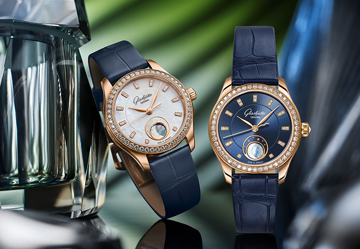 GLASHÜTTE ORIGINAL格拉蘇蒂原創Serenade Luna小夜曲月相腕錶