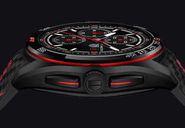 TAG Heuer泰格豪雅Connected Calibre E5智能腕錶45毫米Formula 1特別版