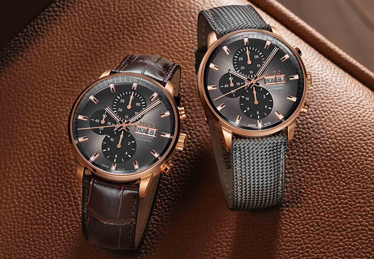 MIDO Commander Chronograph香榭系列漸層計時碼錶特別版
