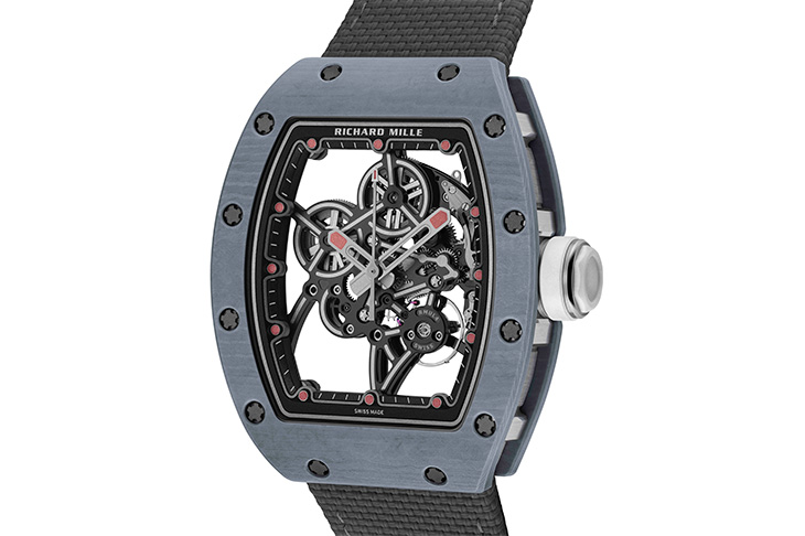 極簡微型機械工程／RICHARD MILLE RM 55-01 手動上鍊鏤空腕錶