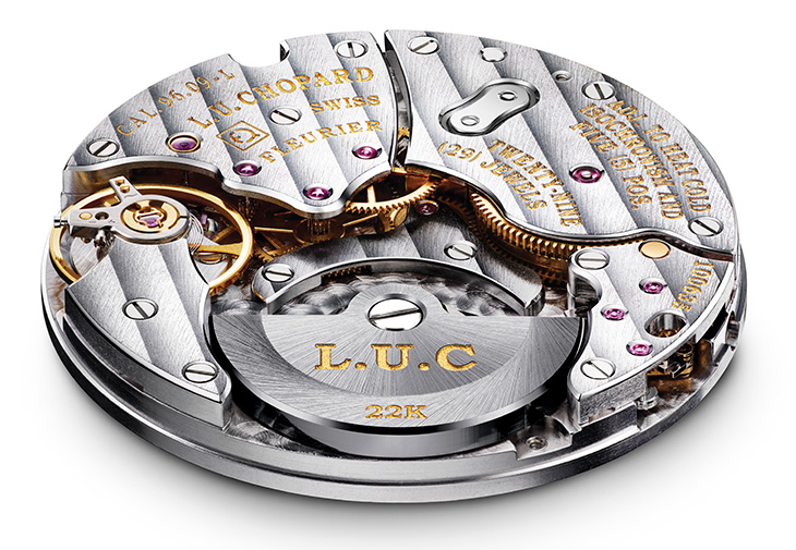 CHOPARD蕭邦表L.U.C Qualite Fleurier 18K黃金款