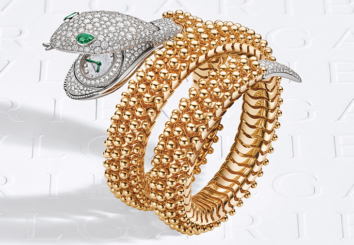 BVLGARI寶格麗Serpenti Pallini頂級珠寶神秘腕錶